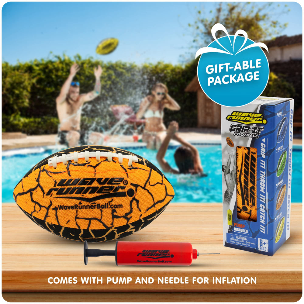 Wave Runner en playa con familia, fomenta juegos activos y diversión veraniega