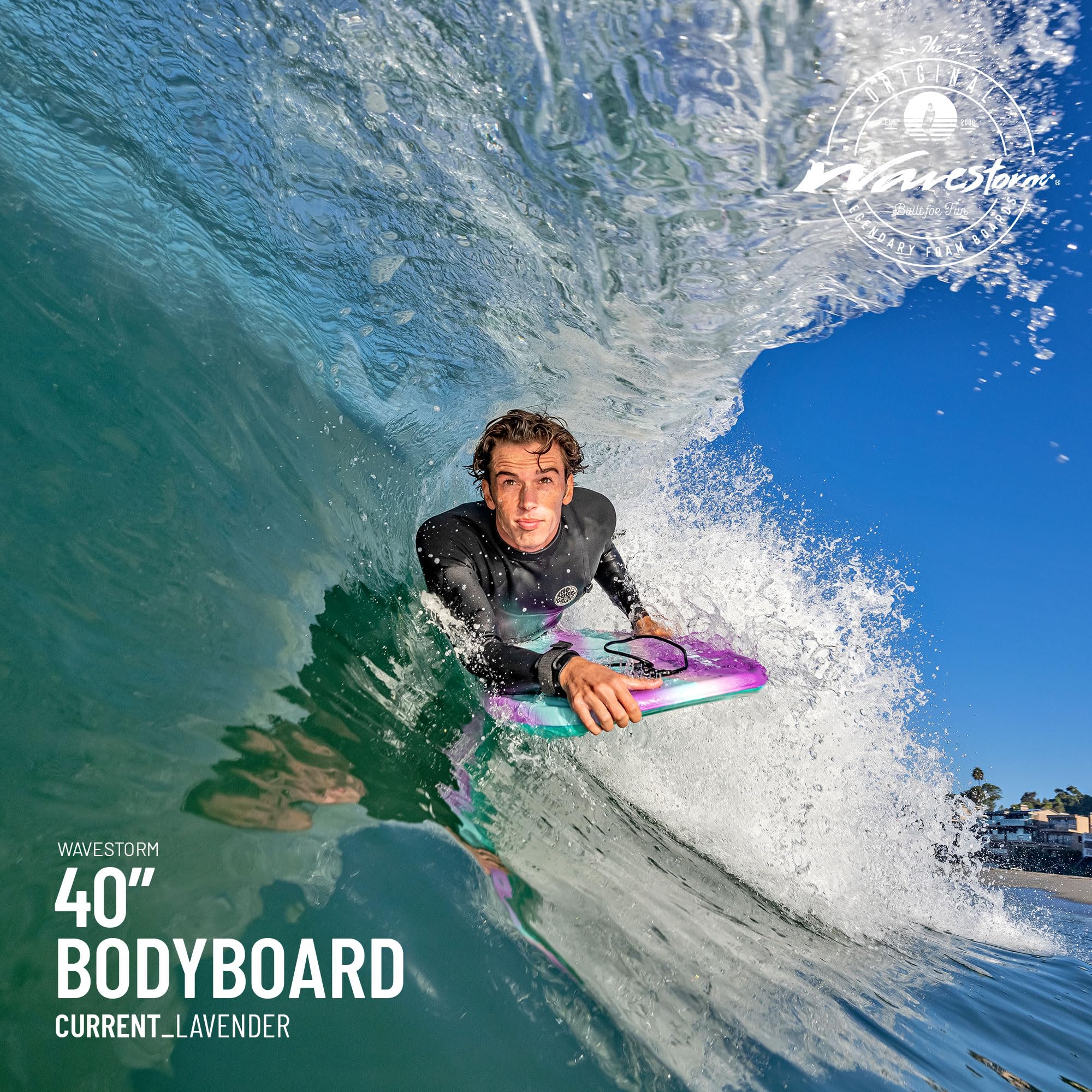 WaveStorm detalle del deck texturizado que mejora agarre y control