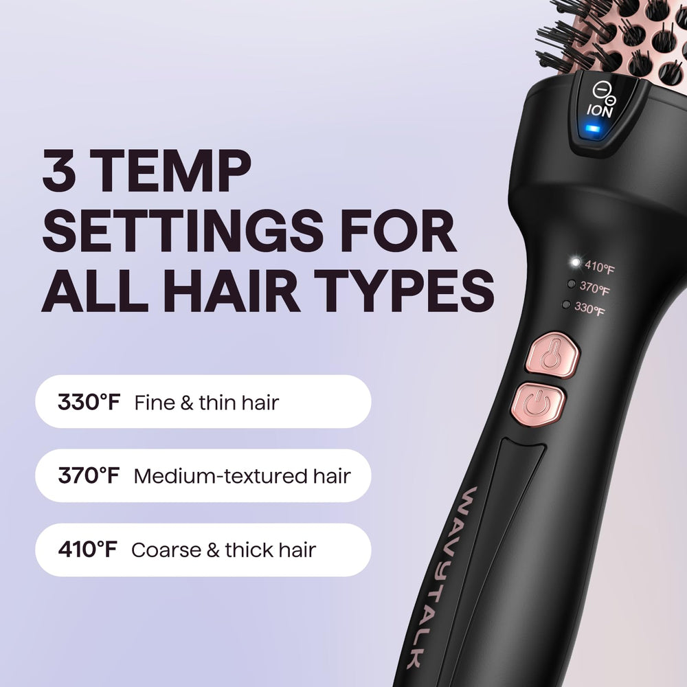 Wavytalk resultado final con volumen y control del frizz en modelo