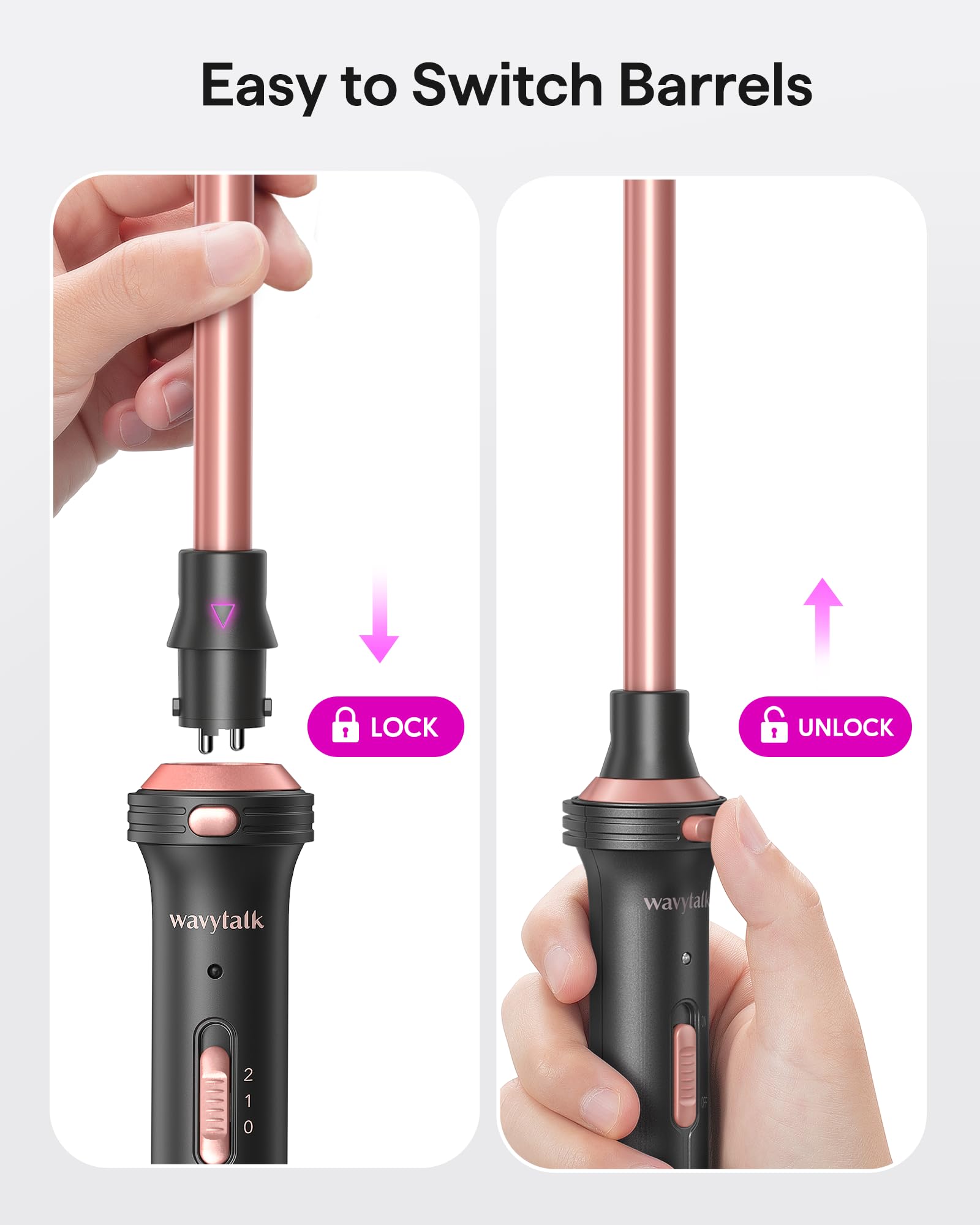 wavytalk accesorios incluidos con funda de terciopelo para viaje seguro