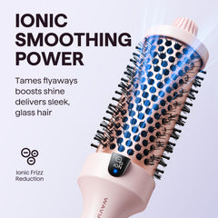 wavytalk detalle cerdas alargadas que sujetan el cabello sin romperlo
