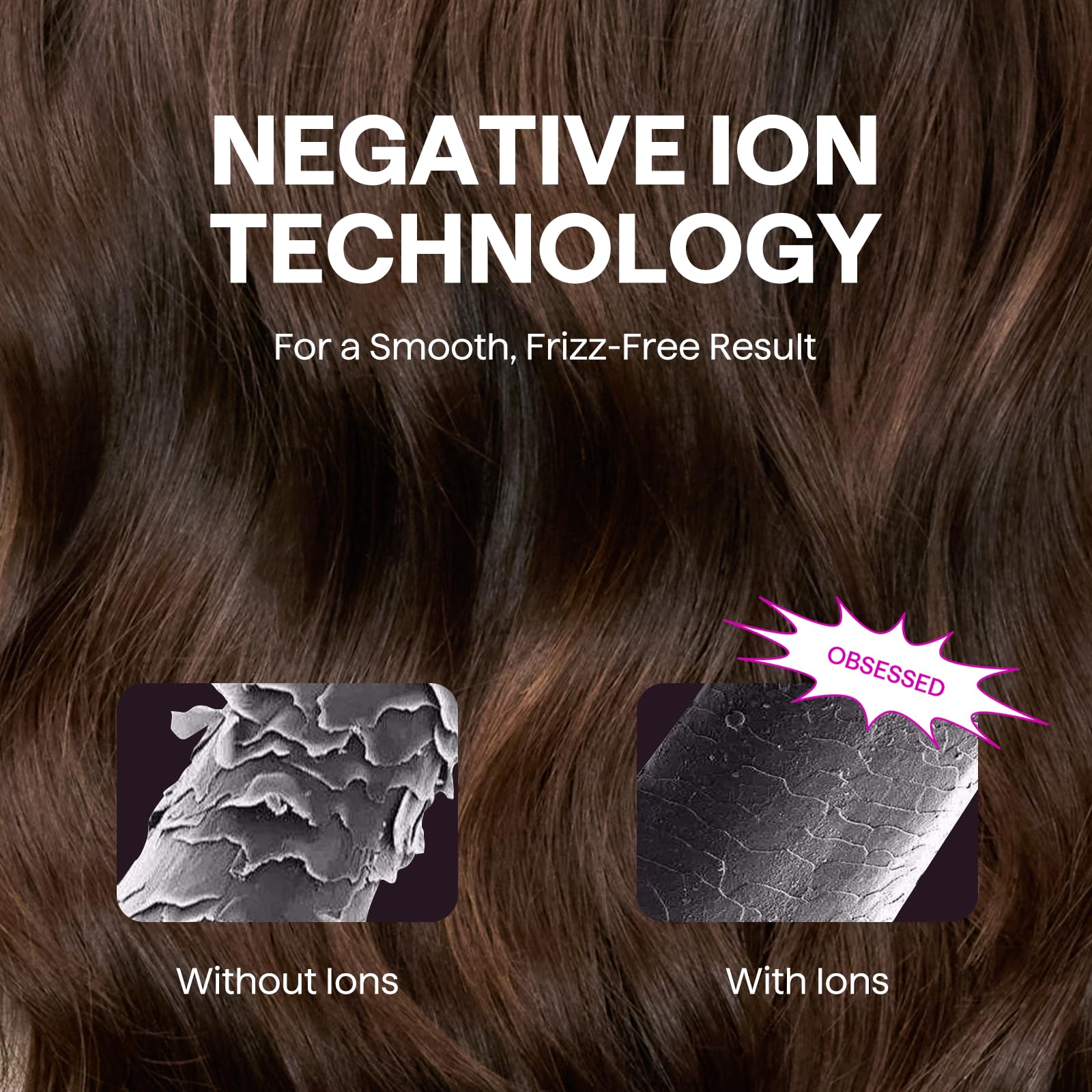 wavytalk secador en uso secando cabello rápidamente en minutos