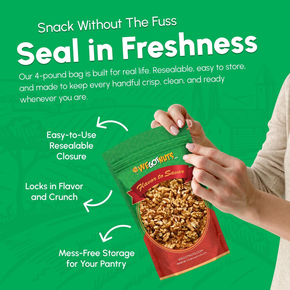 We Got Nuts nueces en bol para snack, alternativa saludable diaria