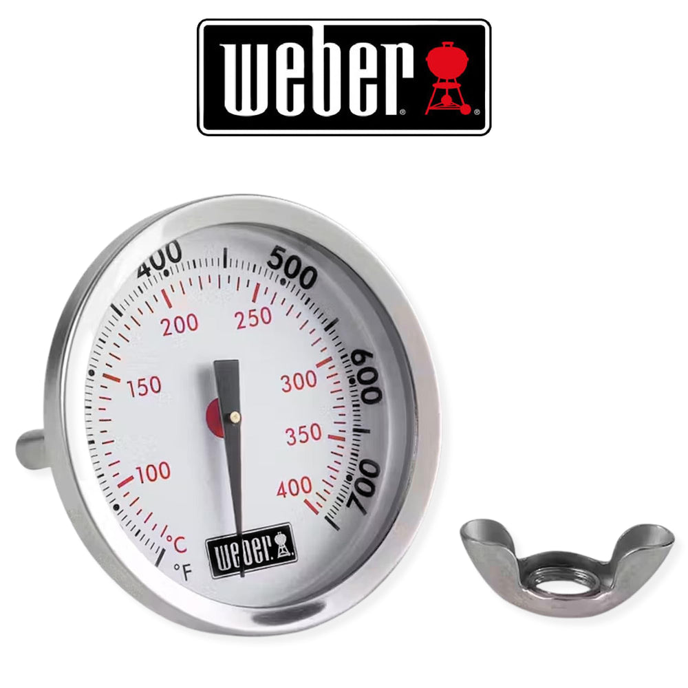 Weber termómetro instalado en bezel (bezel no incluido) mejora estética