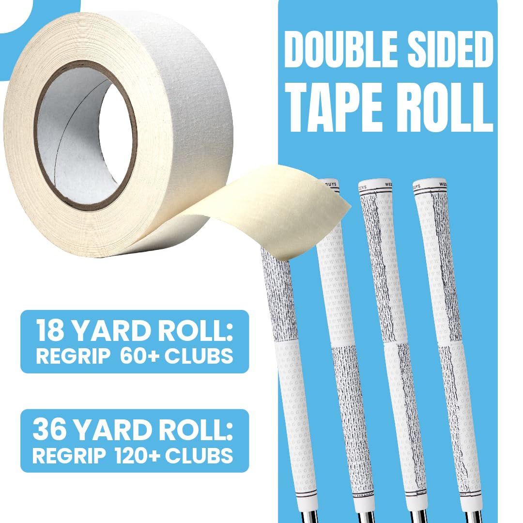 Wedge Guys etiqueta con especificaciones 2" x 18 yd y 6 mil, informa al comprador