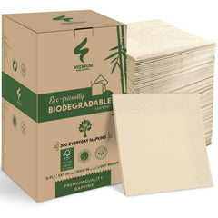 Weemium empaque frontal mostrando pack de 300 y beneficio ecológico