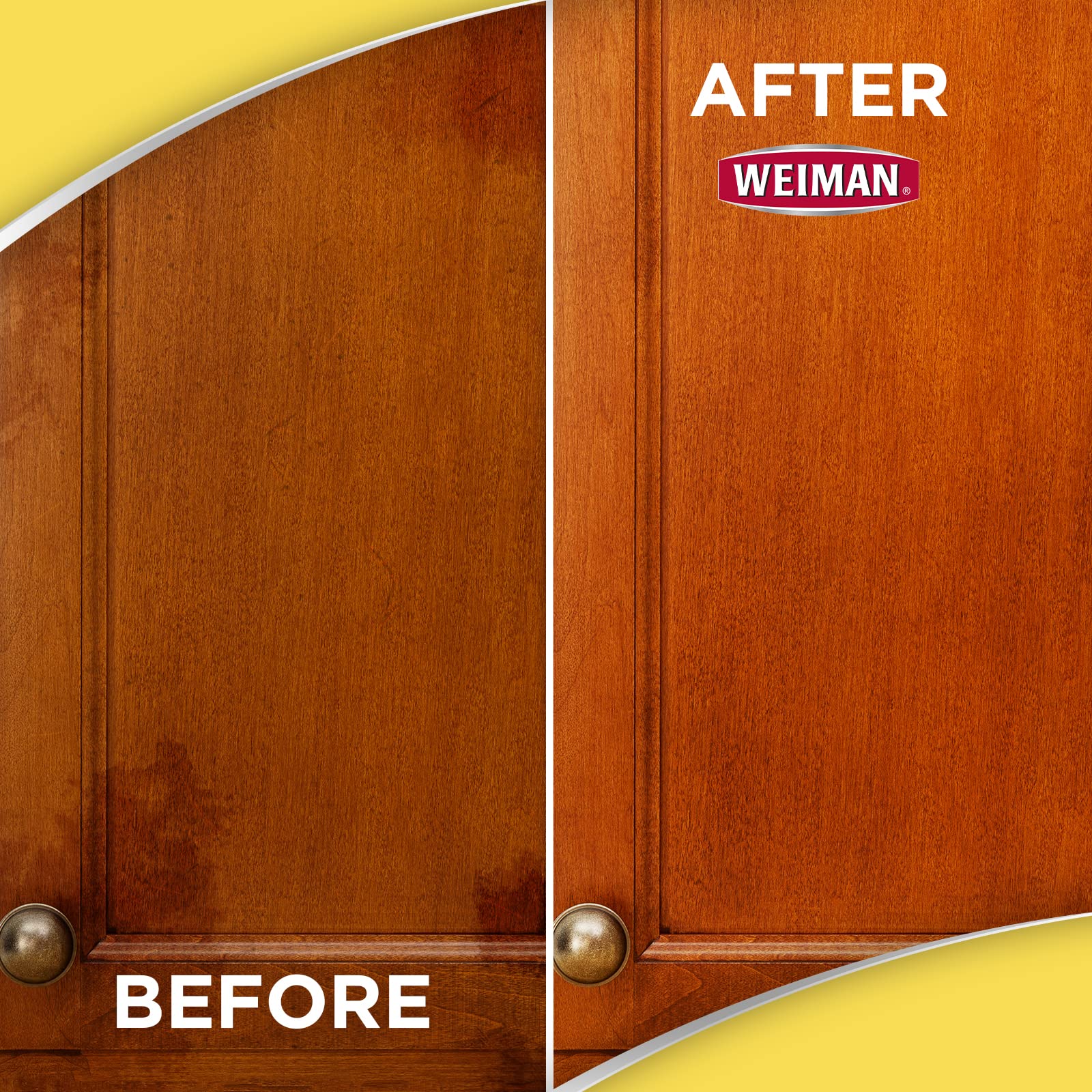 Detalle de acabado y acondicionamiento Weiman en veta