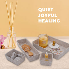 Welaxy bandejas dispuestas en cajón maximizando almacenamiento