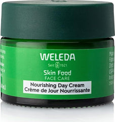 Weleda Skin Food frente del envase mostrando el diseño y beneficio hidratante