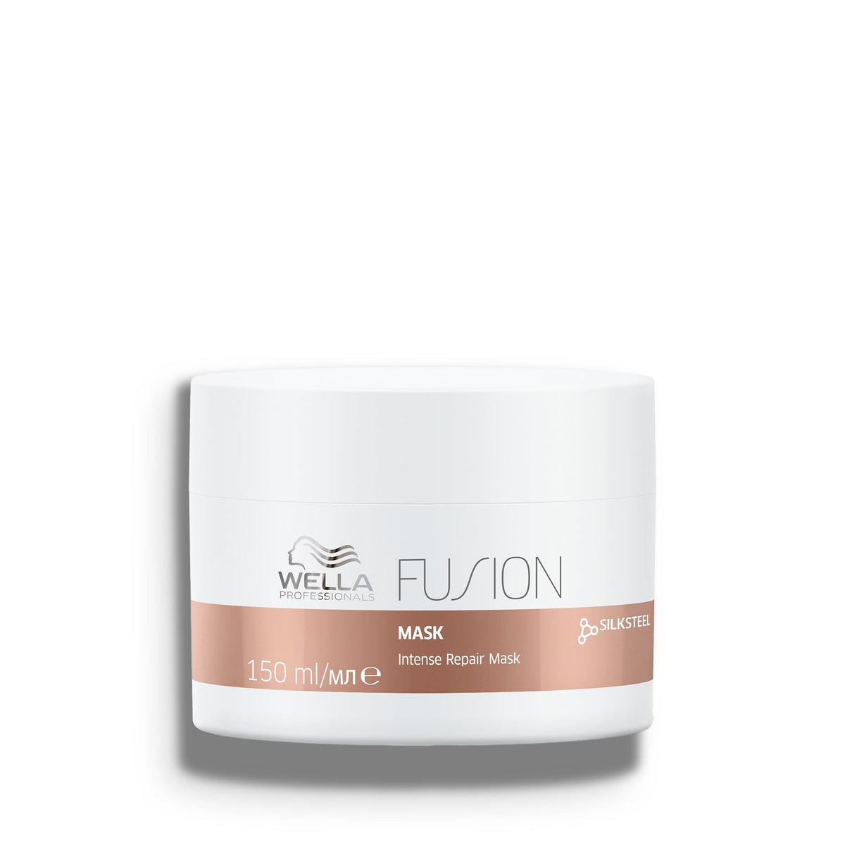 Wella Professionals envase frontal mostrando la mascarilla y su beneficio reparador