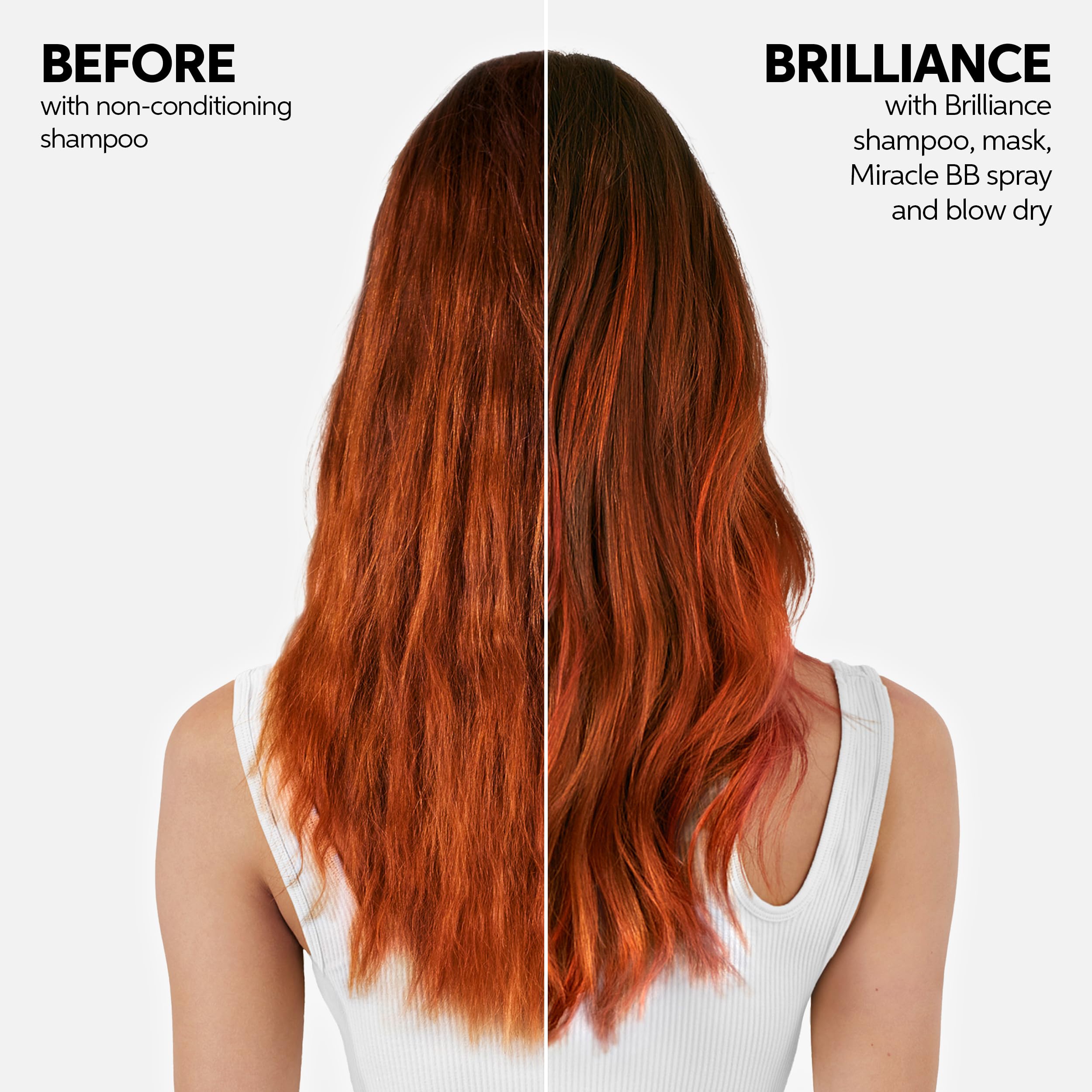 Wella Professionals etiqueta con lista de ingredientes y beneficios visibles