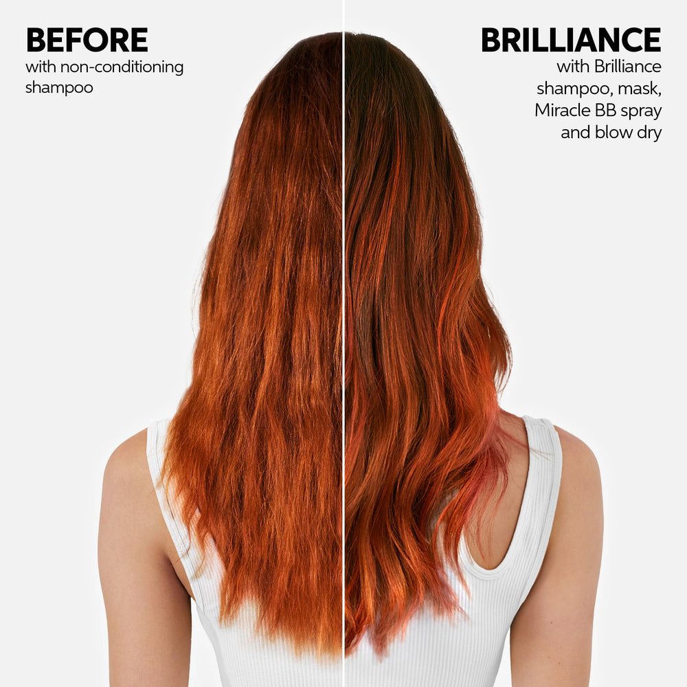 Wella Professionals etiqueta con lista de ingredientes y beneficios visibles