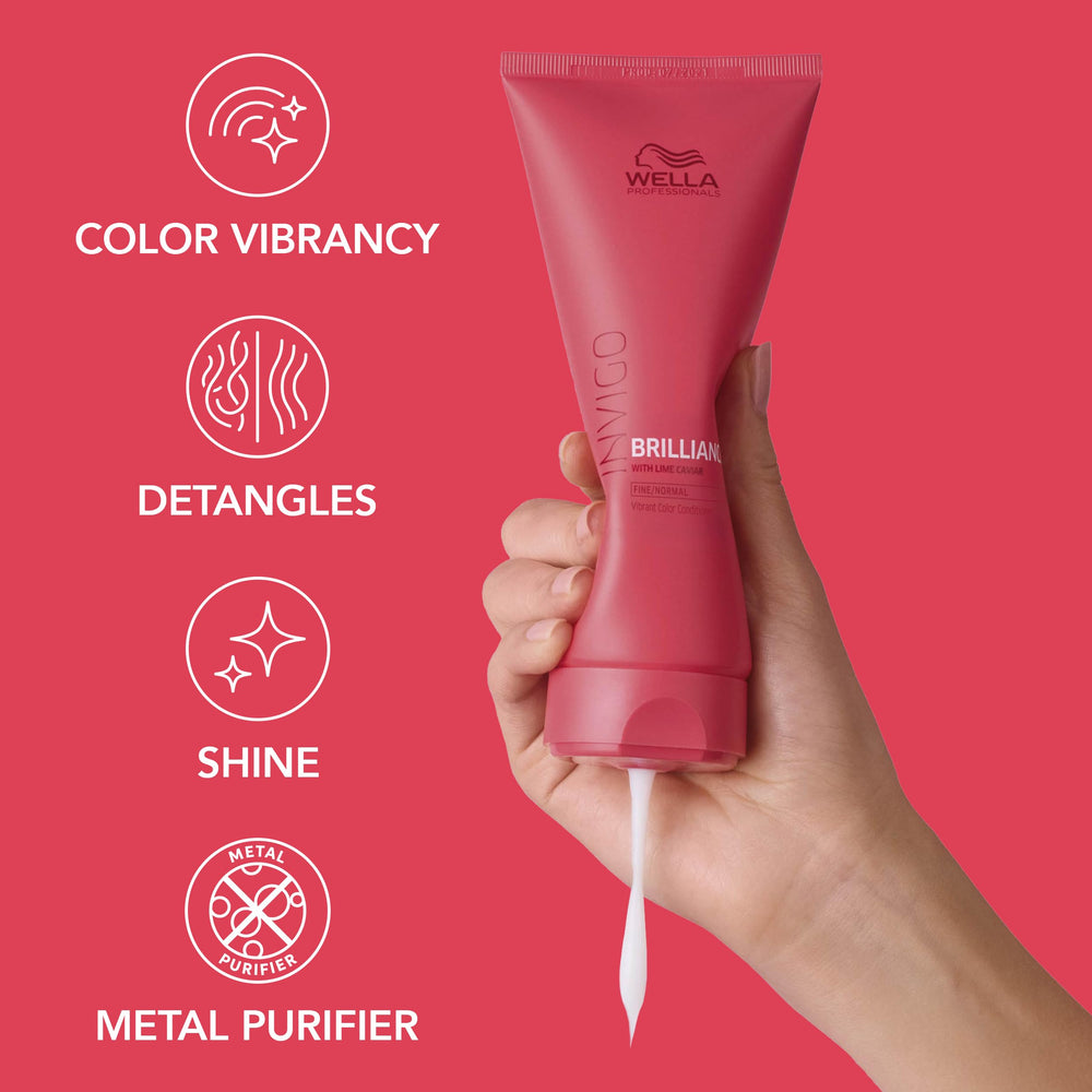 Wella Professionals primer plano de lima caviar, antioxidantes para el color