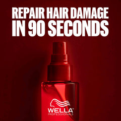 Wella Professionals rociado sobre cabello húmedo para desenredar y fortalecer