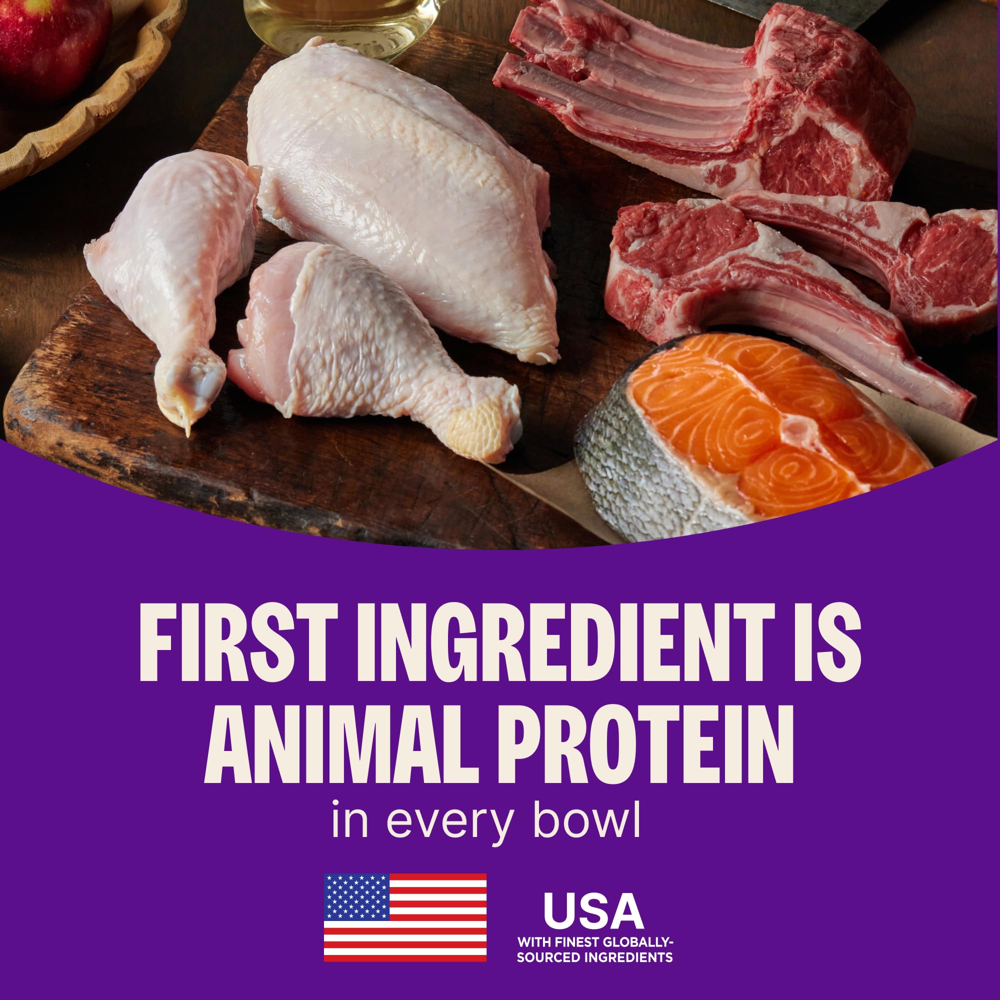 Wellness trozos liofilizados de salmón enfatizando sabor y pureza
