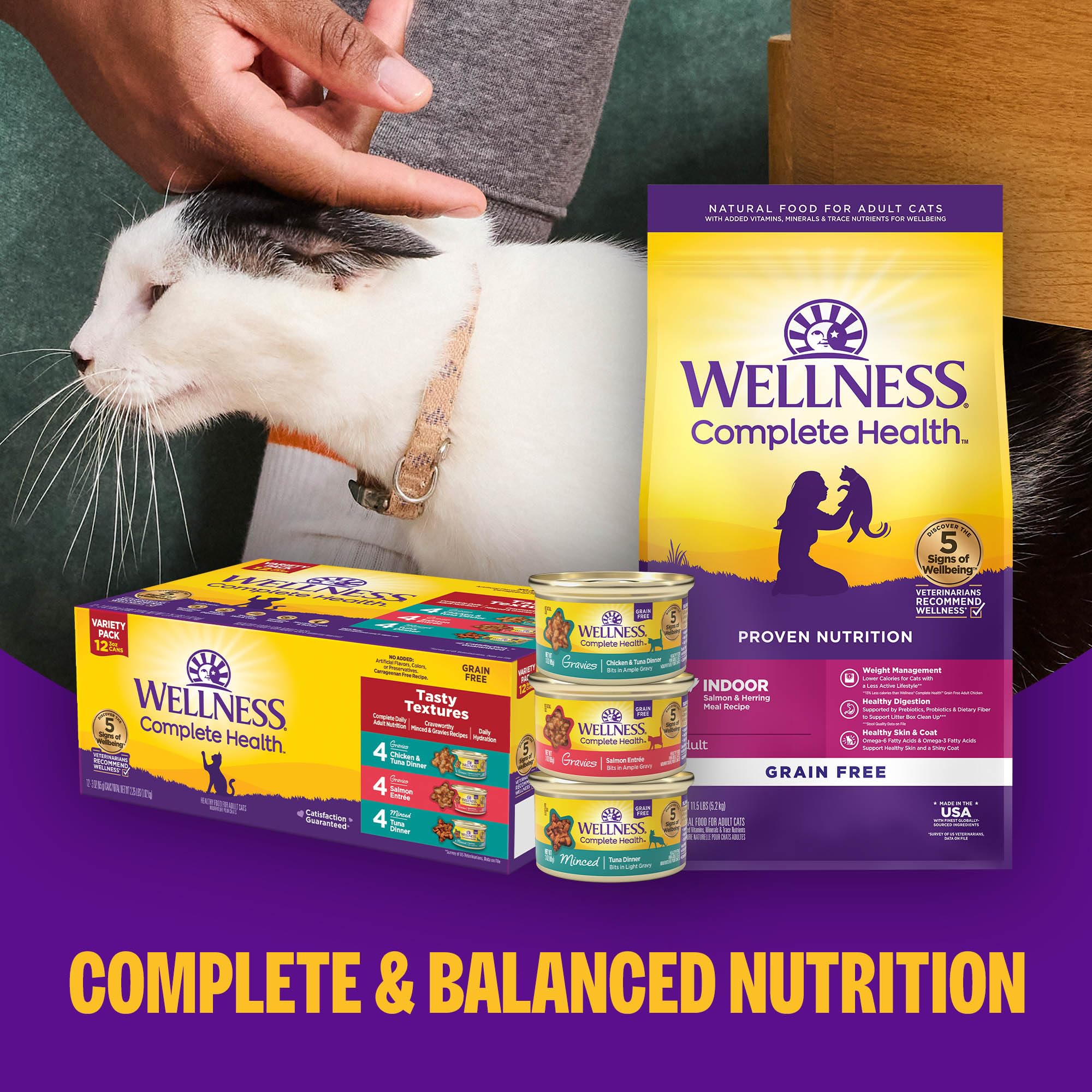 Wellness pack de 24 latas apiladas, opción eficiente para hogares