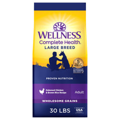 Wellness bolsa frontal visible con beneficios nutricionales y garantía de calidad
