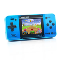 WELLST·G consola portátil frontal mostrando diseño estilo arcade y botones accesibles