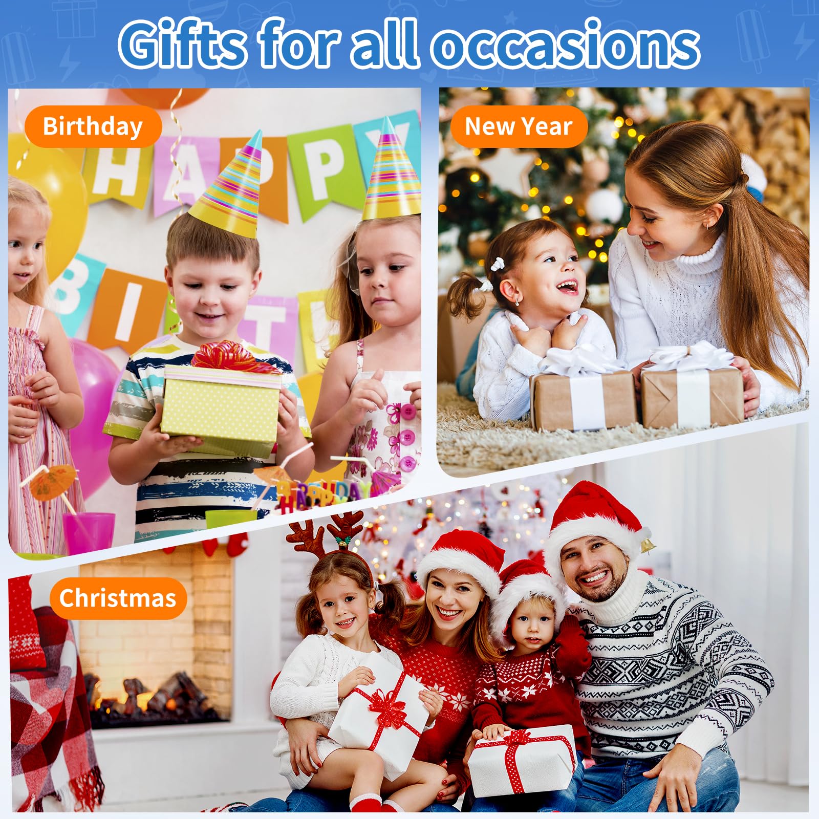 WELLST·G empaque y consola lista como regalo sorpresa para cumpleaños