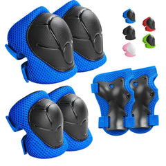 Wemfg vista frontal del set completo con bolsa, protege en actividades