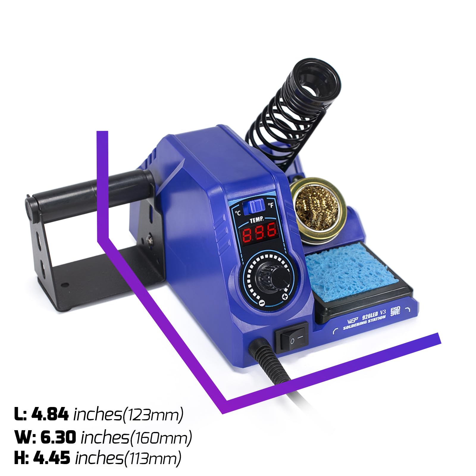 WEP kit accesorios completo listo para empezar trabajos electrónicos