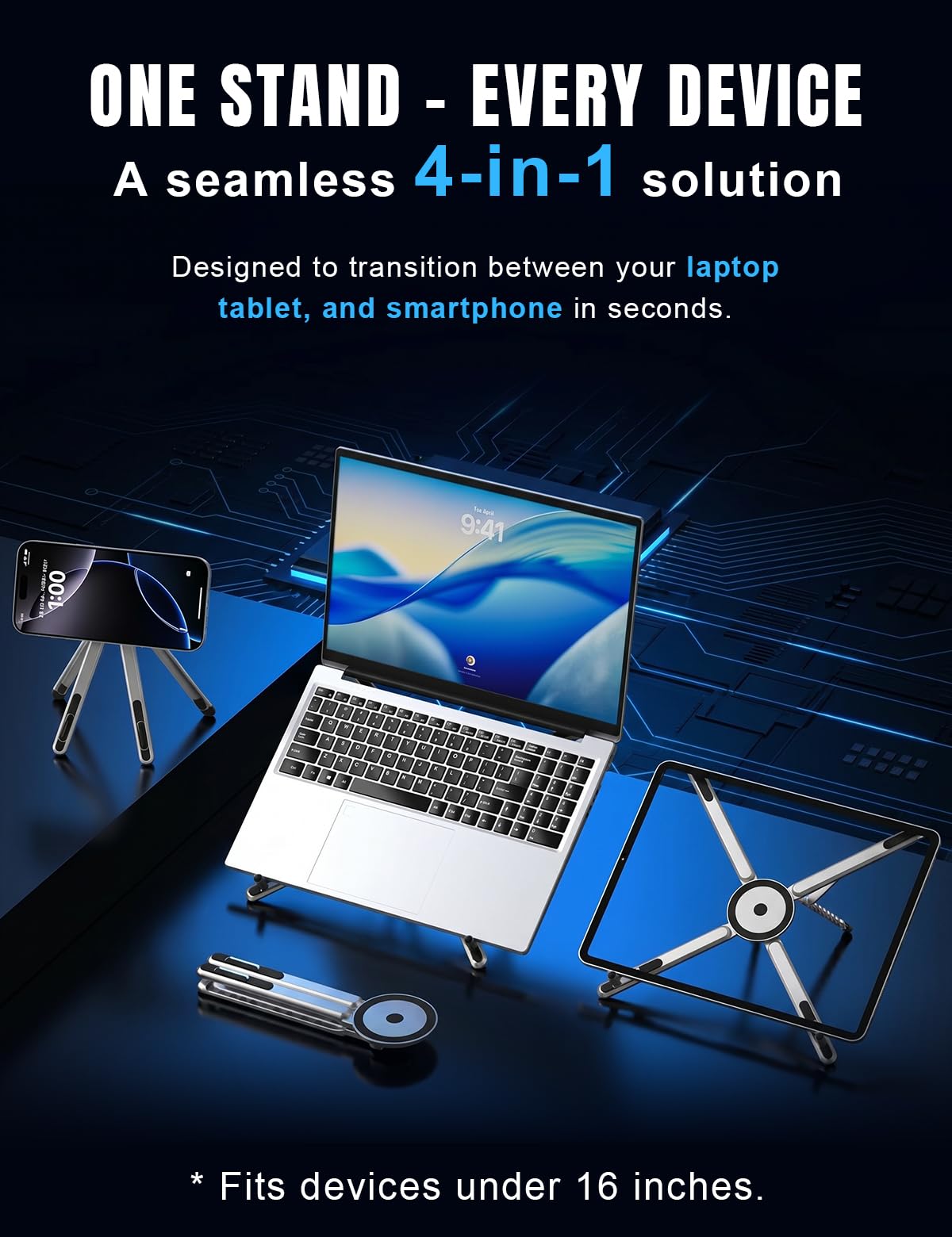 werfami base magnética N52 sosteniendo un iPhone con seguridad