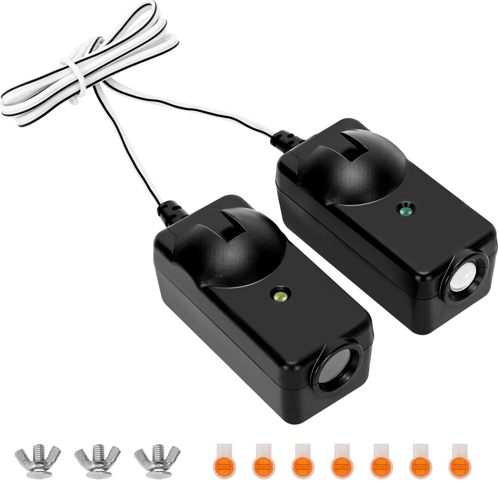 Werhoo sensor instalado en garaje real mostrando seguridad en uso cotidiano