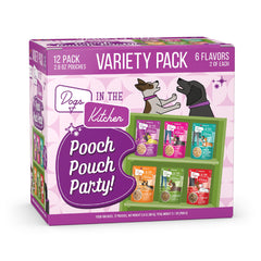 Weruva pack frontal mostrando los 12 sobres y variedad para elección