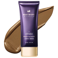 Westmore Beauty frasco frontal mostrando tono 4C Bronze Radiance y beneficio de cobertura