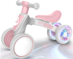 WETIFY vista frontal de la bici mostrando diseño colorido y estabilidad