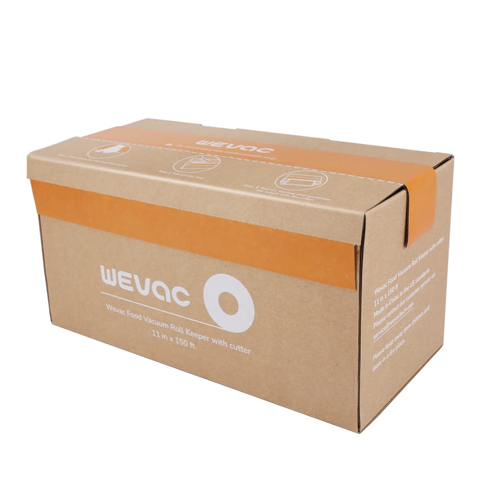 Wevac congelador con bolsas selladas para optimizar espacio