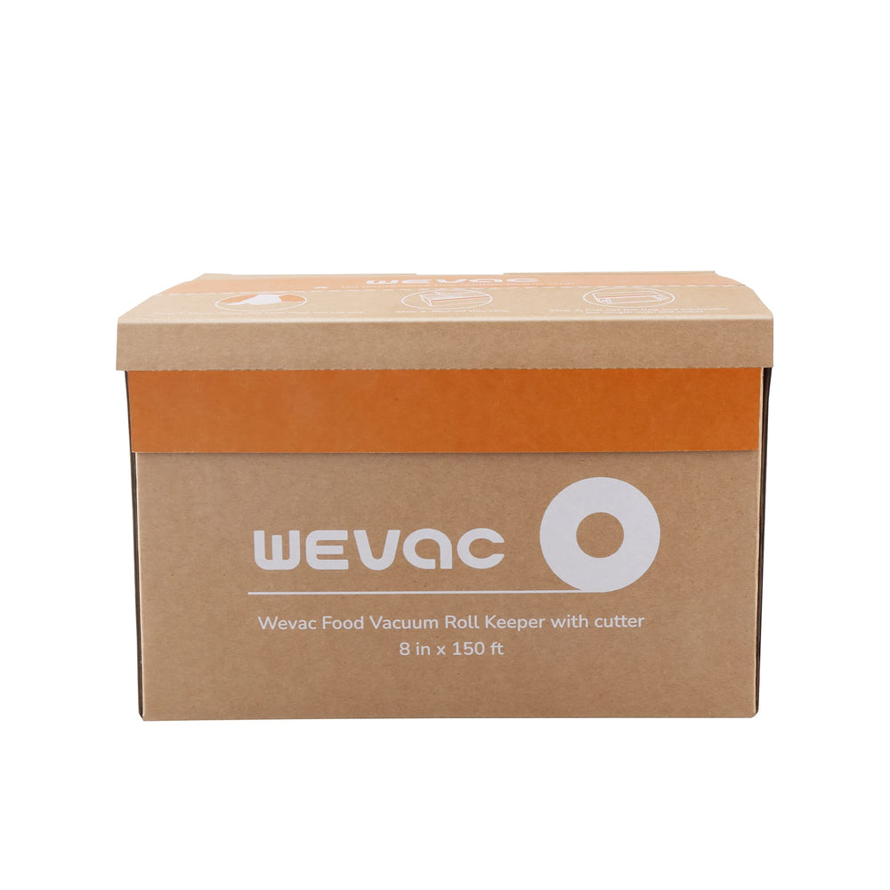 Wevac sealed sous-vide bag demonstrating safe cooking use
