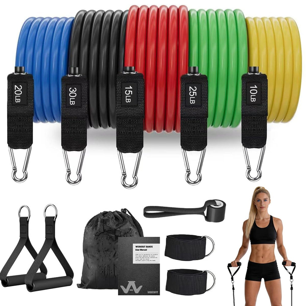 WHATAFIT set frontal mostrando todas las piezas y versatilidad de entrenamiento