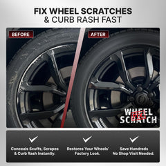 Wheel Scratch Fix: punta dual de la pluma aplicadora para precisión y control