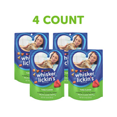 Whisker Lickin's Purina piezas en cuatro formas divertidas para estimular juego