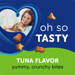 Whisker Lickin's Purina sobre resellable abierto conservando frescura y aroma
