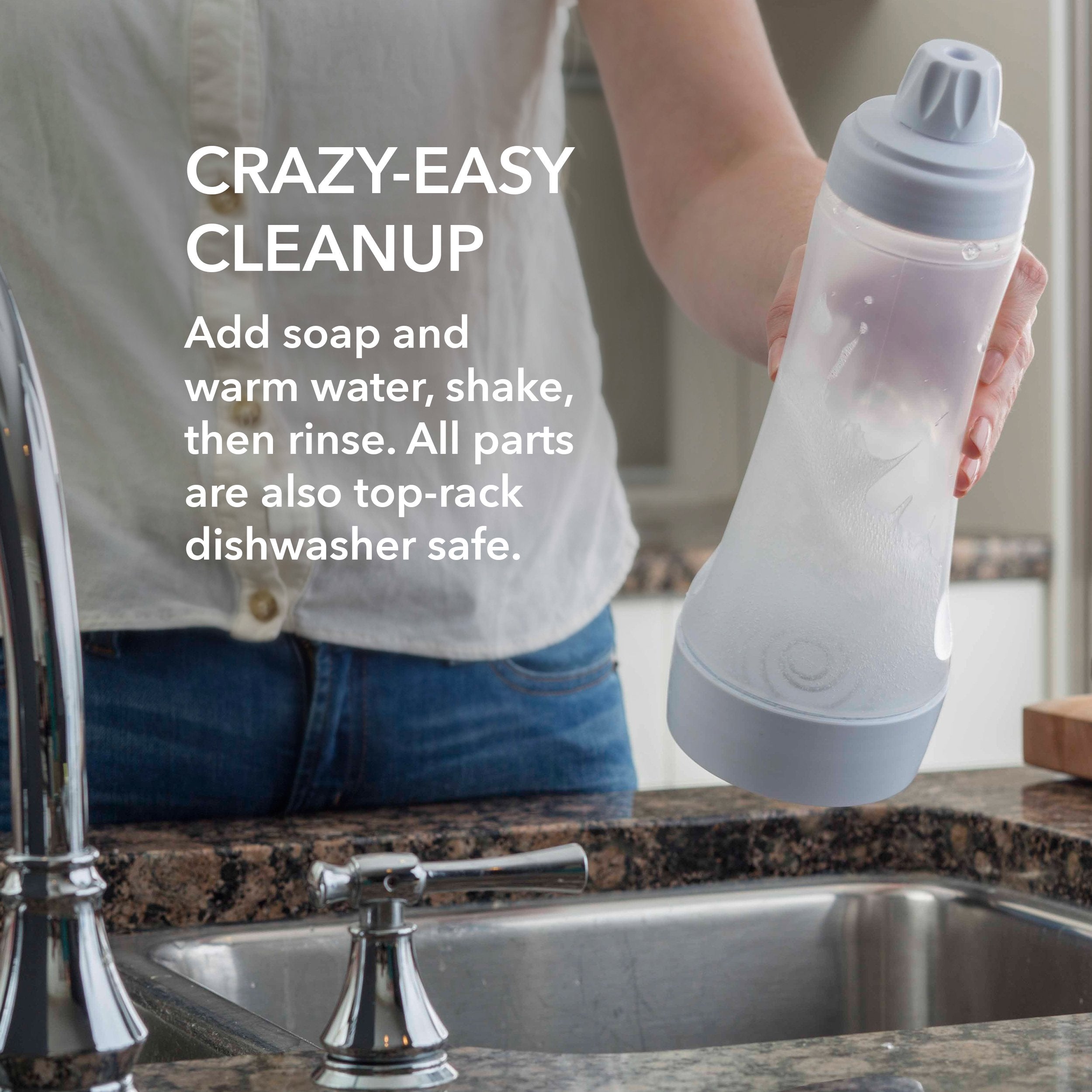 Whiskware base que mantiene el recipiente estable mientras preparas masa