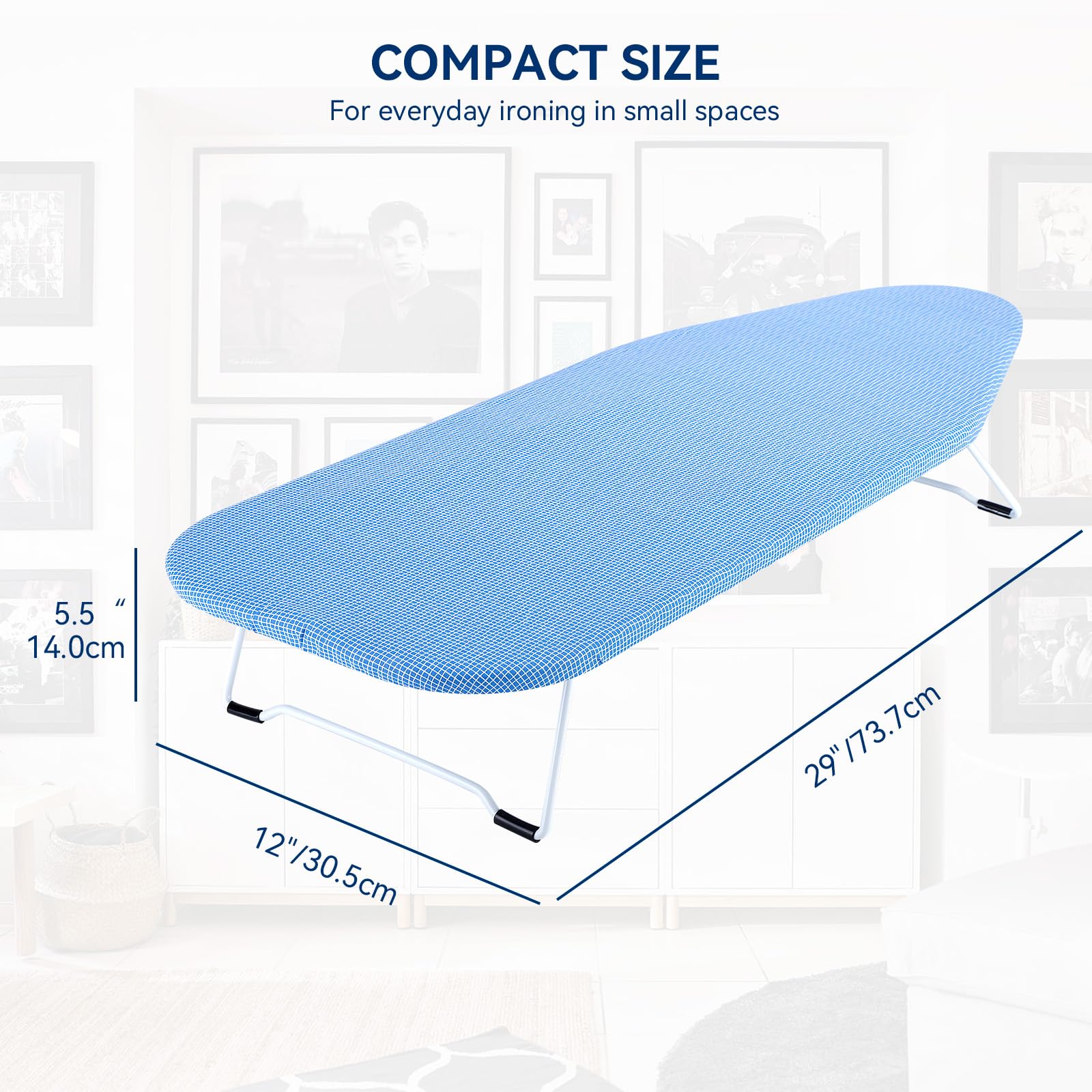 Whitmor primer plano de la funda resistente a quemaduras que protege la ropa