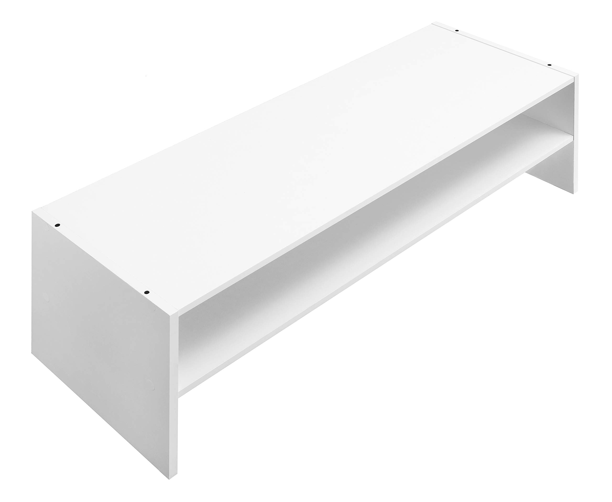 Whitmor textura de superficie blanca fácil de limpiar y mantener