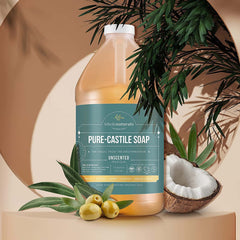 WHOLENATURALS textura de espuma suave, demuestra limpieza delicada y hidratación