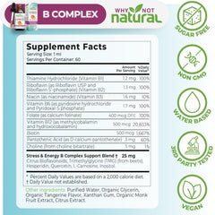 Why Not Natural dosis sublingual en mano para administración rápida