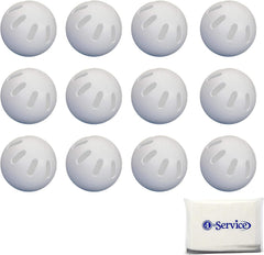 WIFFLE paquete frontal mostrando las 12 pelotas y facilidad de uso