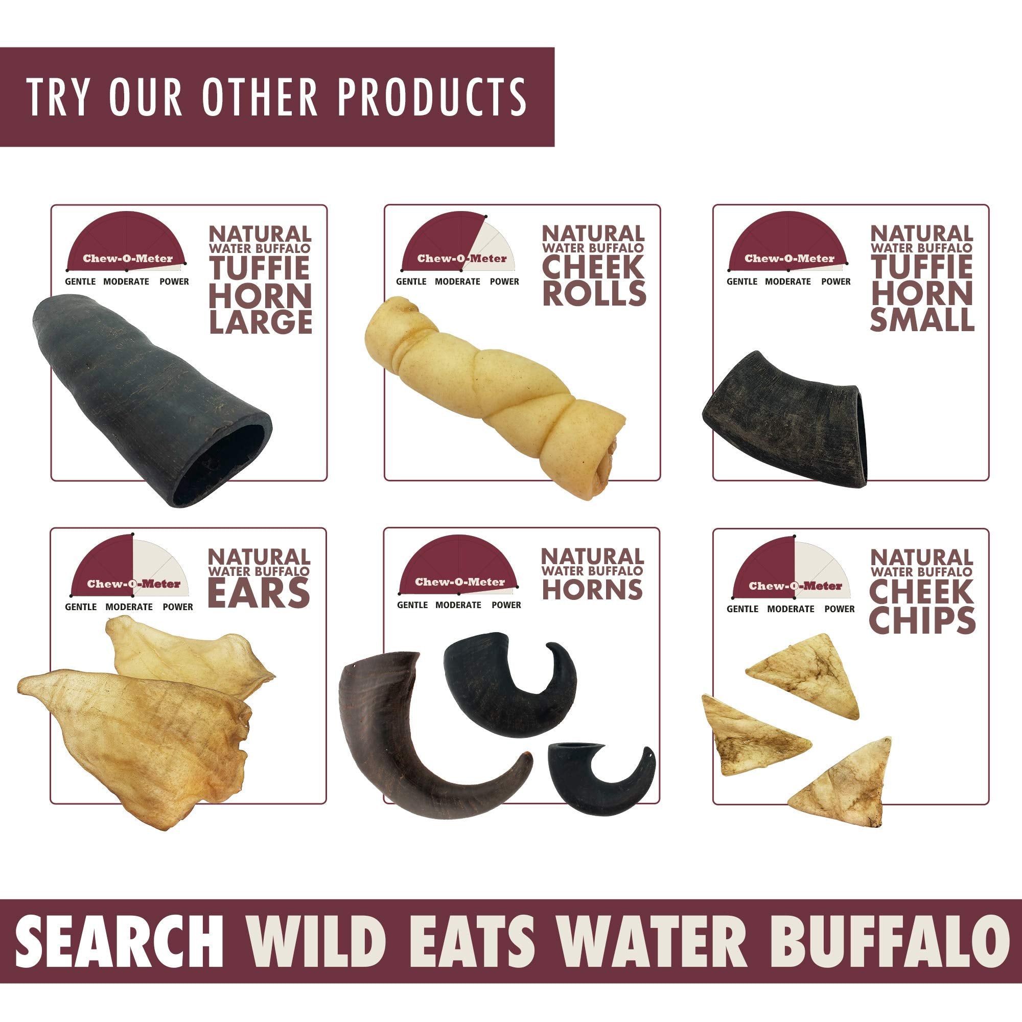 Wild Eats lateral del empaque con información nutricional y uso seguro