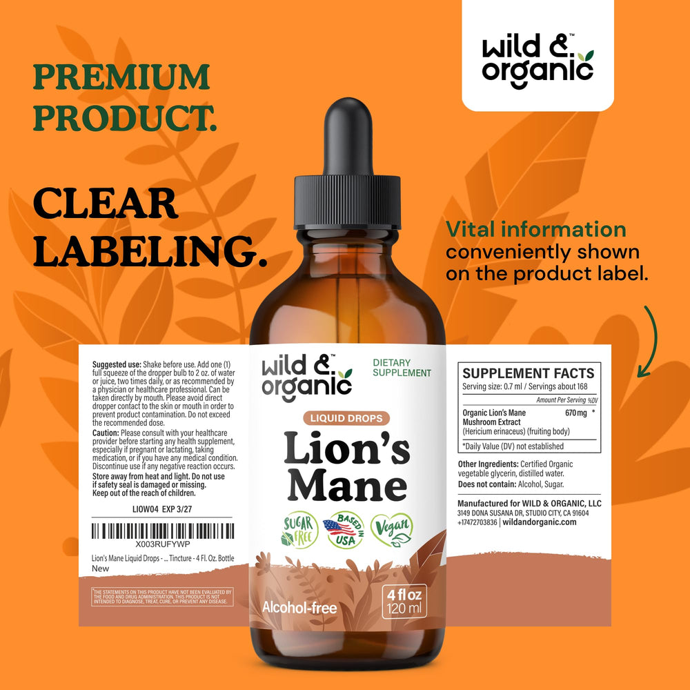 Wild & Organic producto en rutina matutina promoviendo enfoque