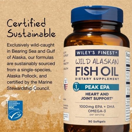 Wiley's Finest cápsula en mano para comparar tamaño y facilidad de deglución