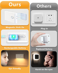 WILLED luz instalada en un escalón iluminando pasillo mejorando seguridad