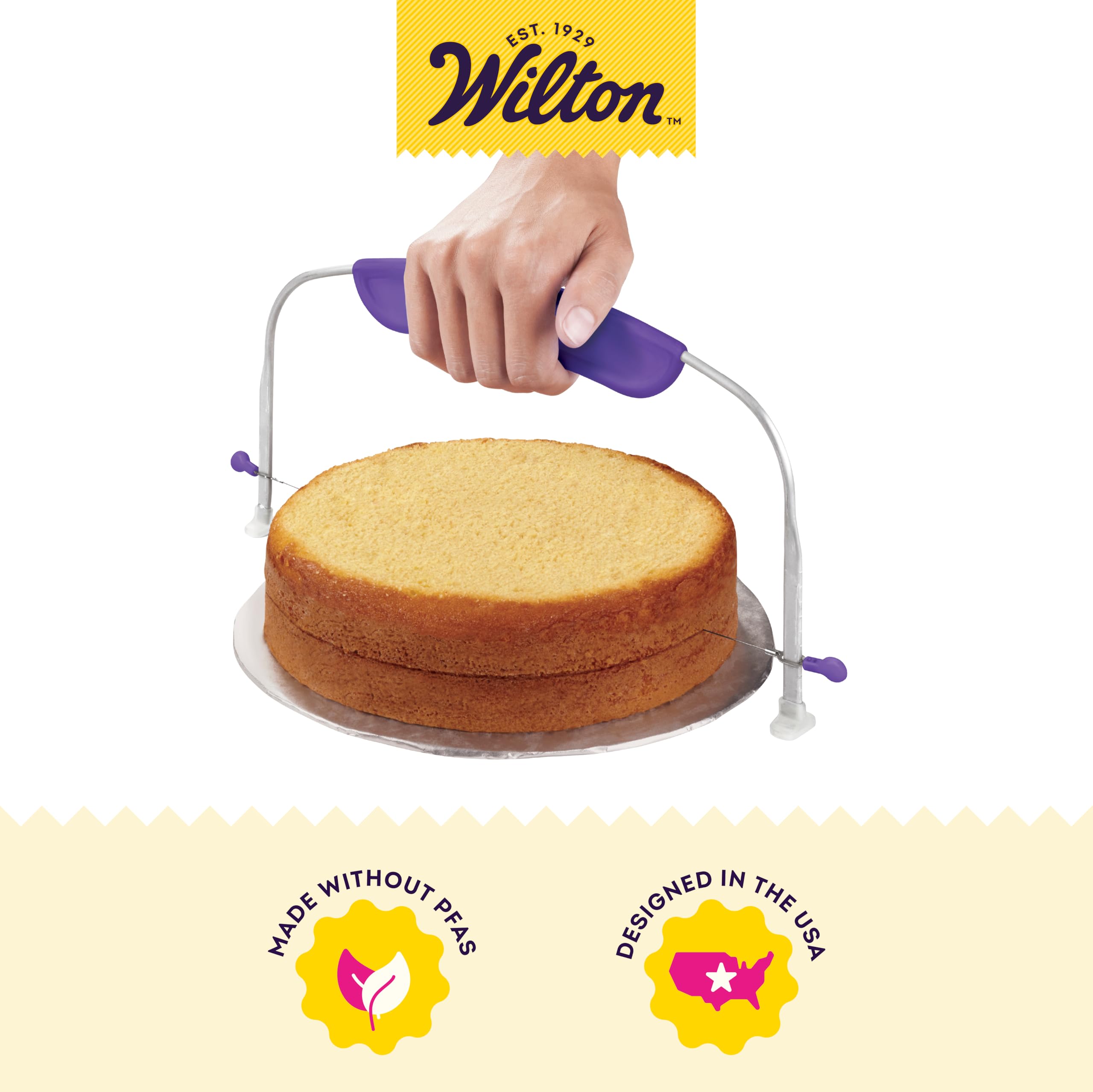 Wilton mango ergonómico que ofrece agarre cómodo y control confiable