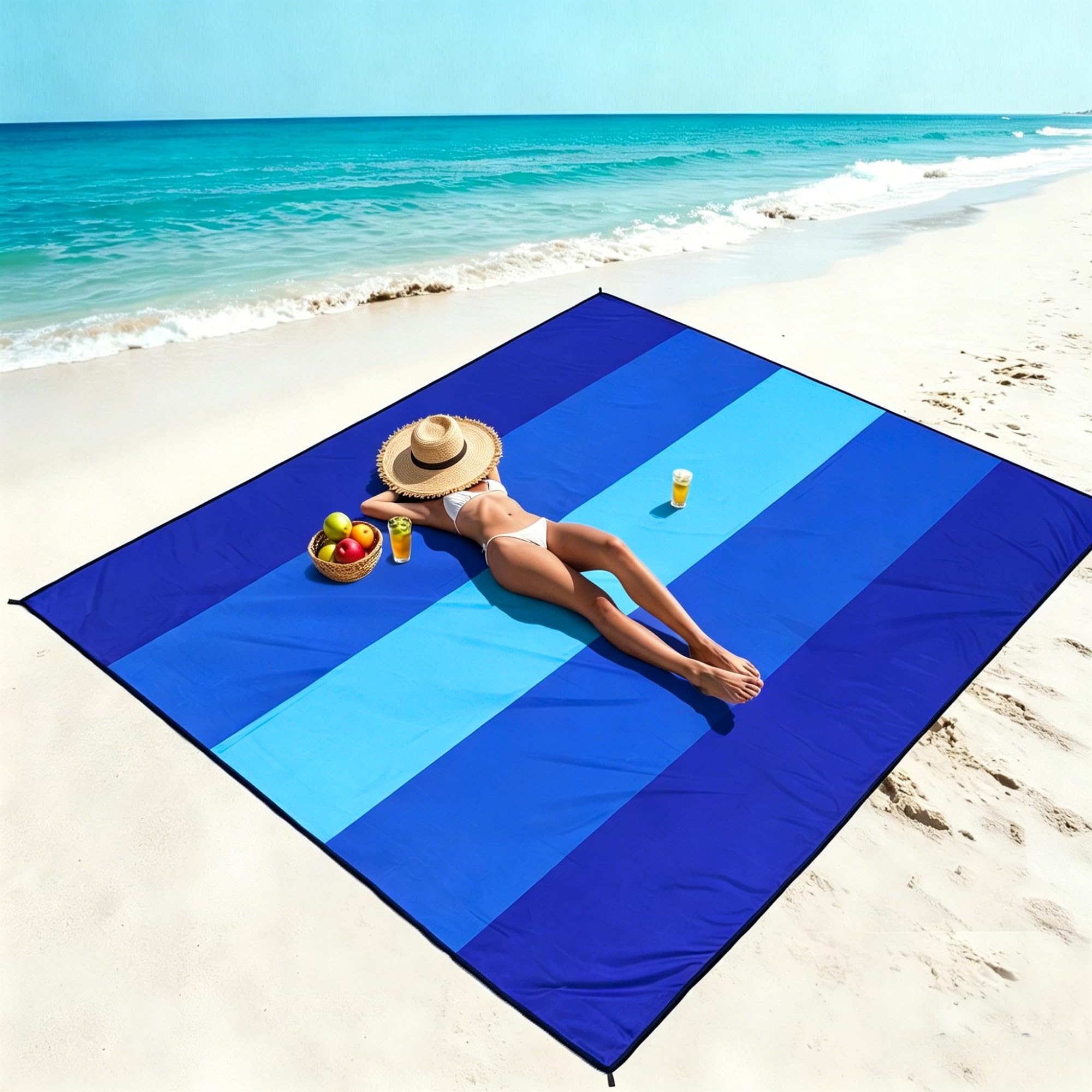 WIWIGO blanket folded in carry bag demonstrating compact transport benefits