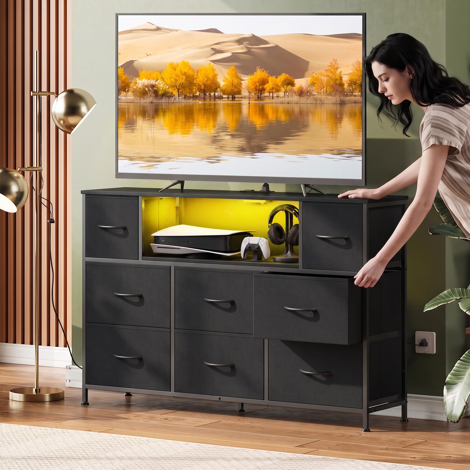 WLIVE detalle de la tapa de madera resistente, fácil limpieza