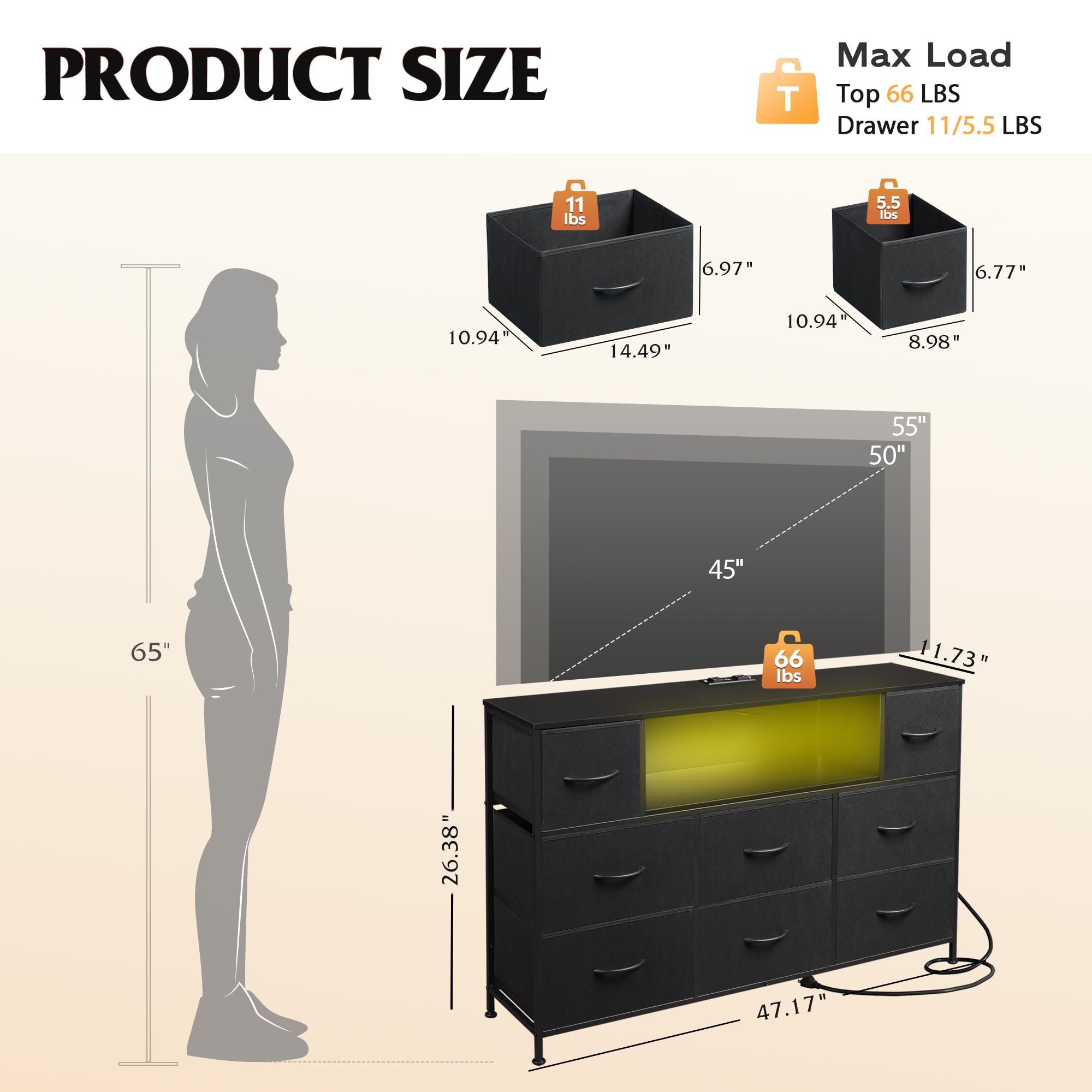 WLIVE mueble en gameroom con consolas, estilo y funcionalidad